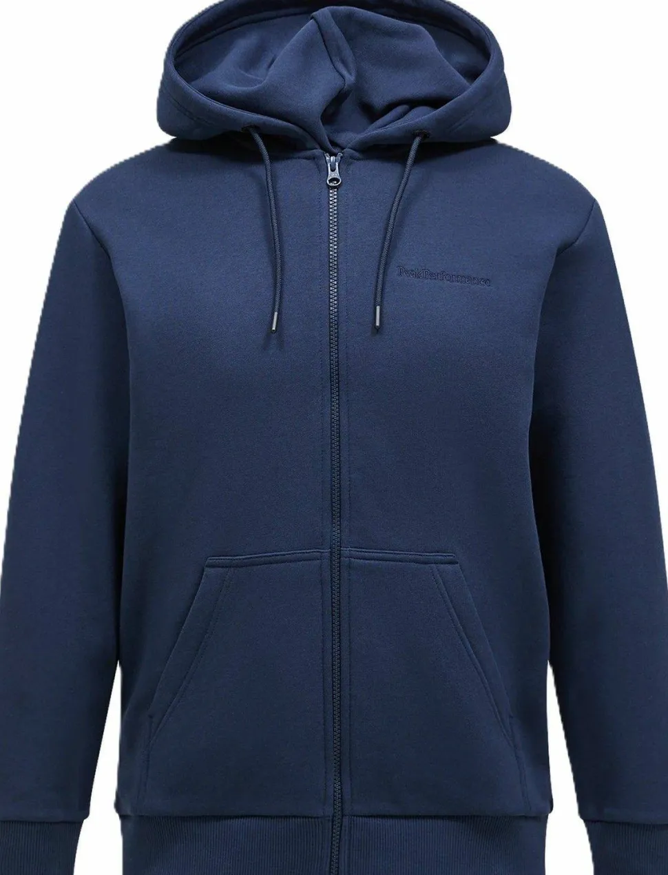 Peak Performance Men's Original Small Logo Zip Blue Shadow