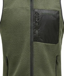 Peak Performance Men's Pile Vest Pine Needle