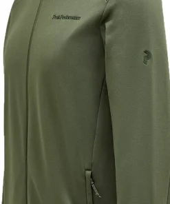Peak Performance Men's Rider Essentials Zip Hood Pine Needle/pine Needle/