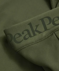 Peak Performance Men's Rider Essentials Zip Hood Pine Needle/pine Needle/