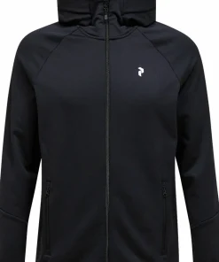 Peak Performance Men's Rider Essentials Zip Hood Black/black/