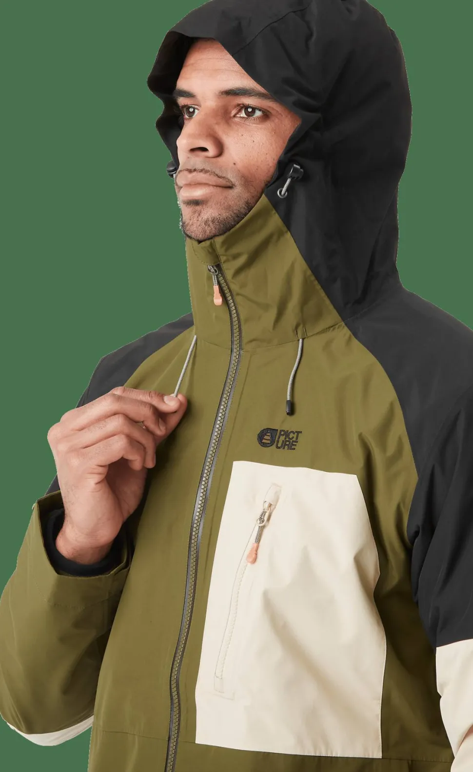 Picture Organic Clothing Men's Abstral+ 2.5-Layer Jacket Tobacco