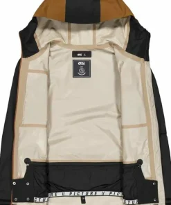 Picture Organic Clothing Men's Broader 3L Jacket Black Chocolate