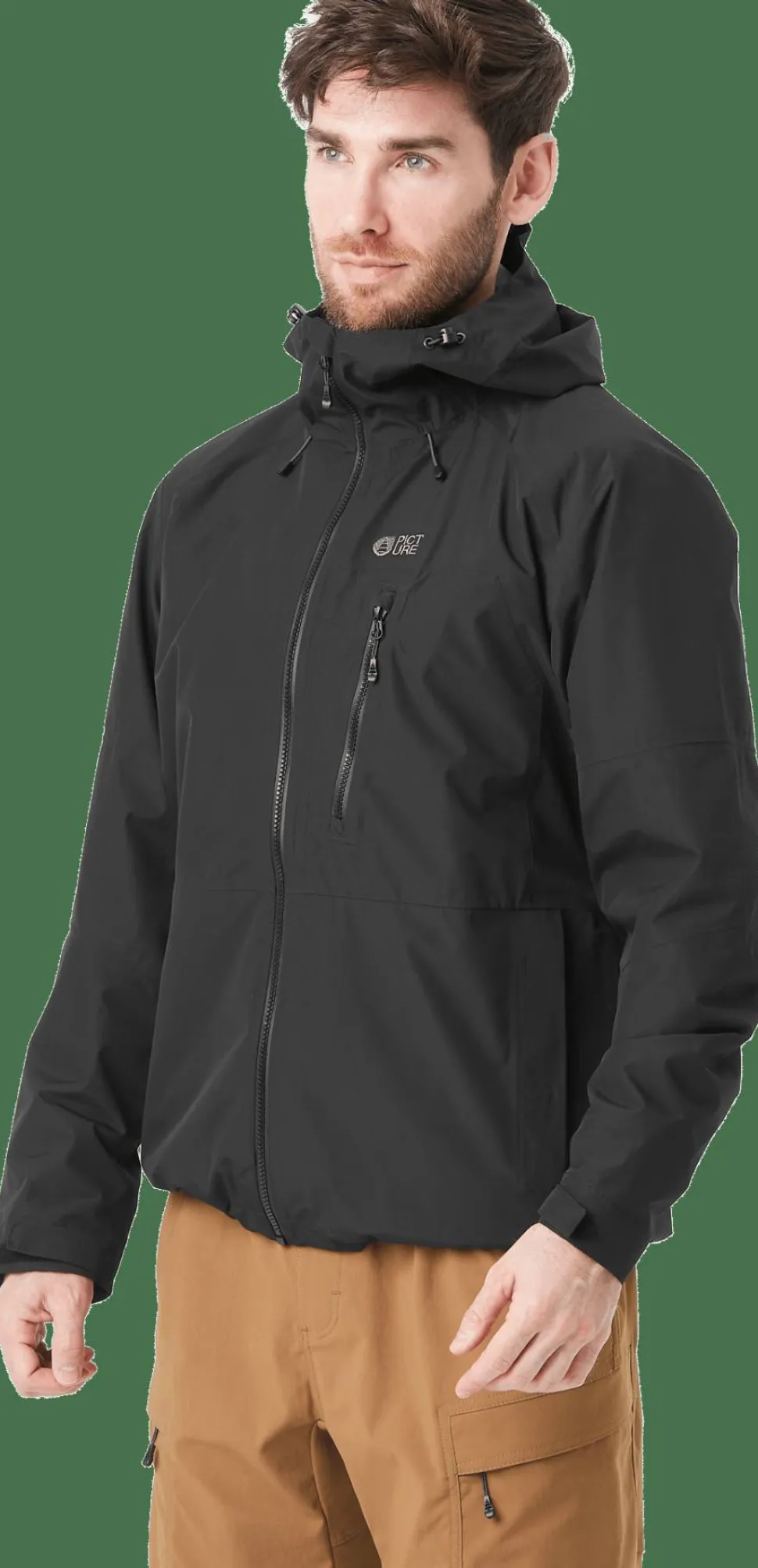 Picture Organic Clothing Men's Abstral+ 2.5-Layer Jacket Black