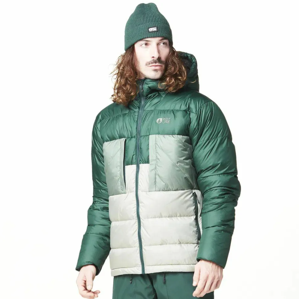 Picture Organic Clothing Hi Puff Down Jacket Pdrsa Pine L Wre Shadow