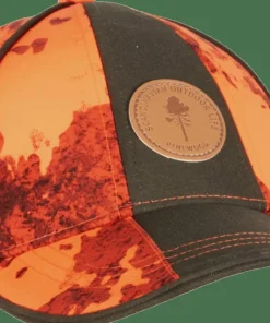 Pinewood Furudal Hunters Waterproof Cap Strata Blaze/Moss Green