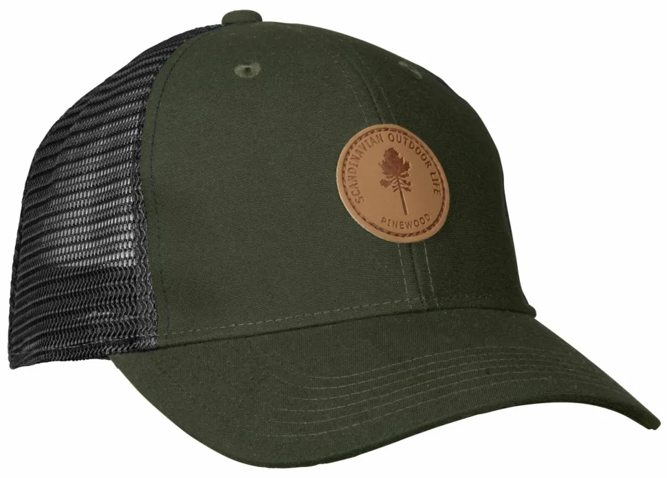 Pinewood Hunters Mesh Cap Moss Green