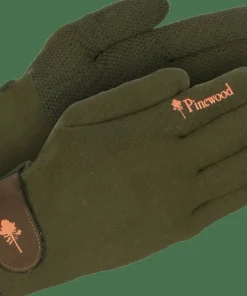 Pinewood Hunters Stretch Extreme Glove Mossgreen/Dark Brown