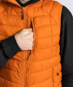 Pinewood Men's Abisko Insulation Vest Burned Orange