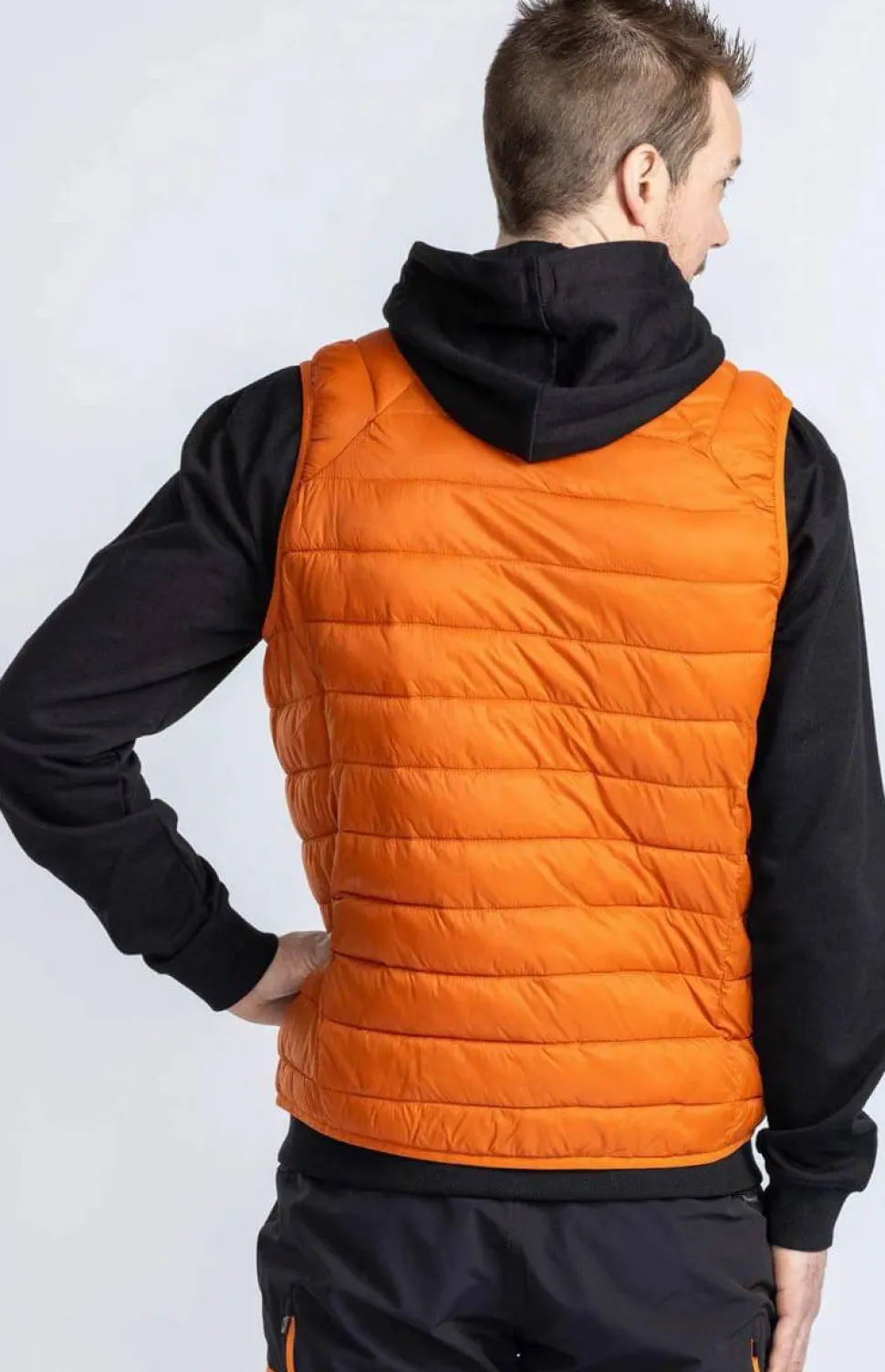 Pinewood Men's Abisko Insulation Vest Burned Orange