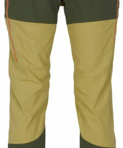 Pinewood Men's Abisko Light Stretch Pants Goldenhay/Mossgreen