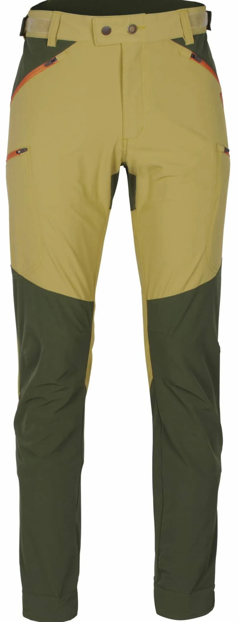 Pinewood Men's Abisko Light Stretch Pants Goldenhay/Mossgreen
