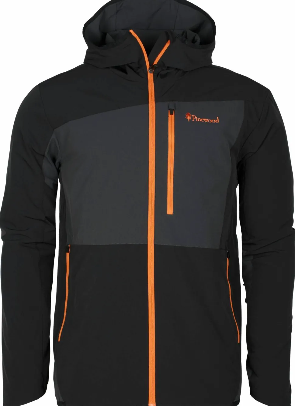 Pinewood Men's Abisko Light Stretch Jacket Dark Anthracite/Black