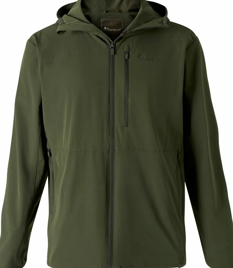 Pinewood Men's Abisko Light Stretch Jacket Mossgreen/mossgreen