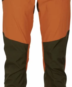 Pinewood Men's Abisko/Brenton Pants Burned Orange/Mossgreen