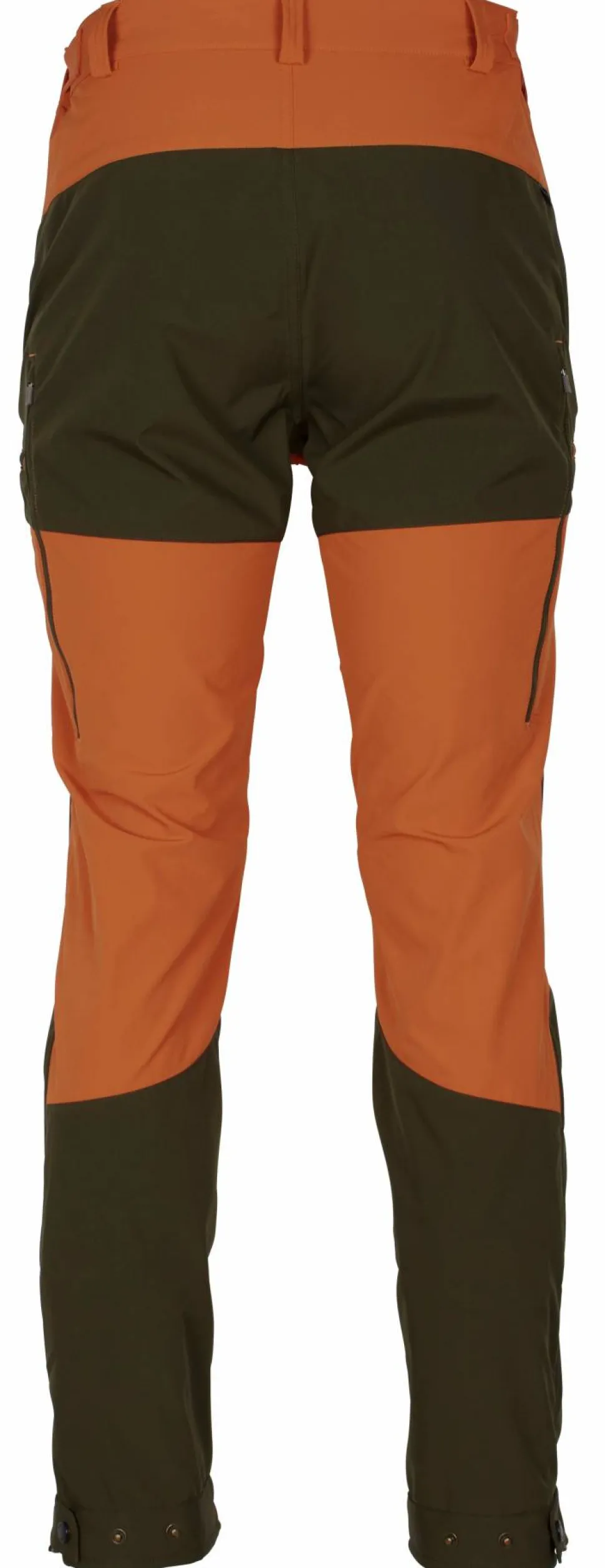 Pinewood Men's Abisko/Brenton Pants Burned Orange/Mossgreen