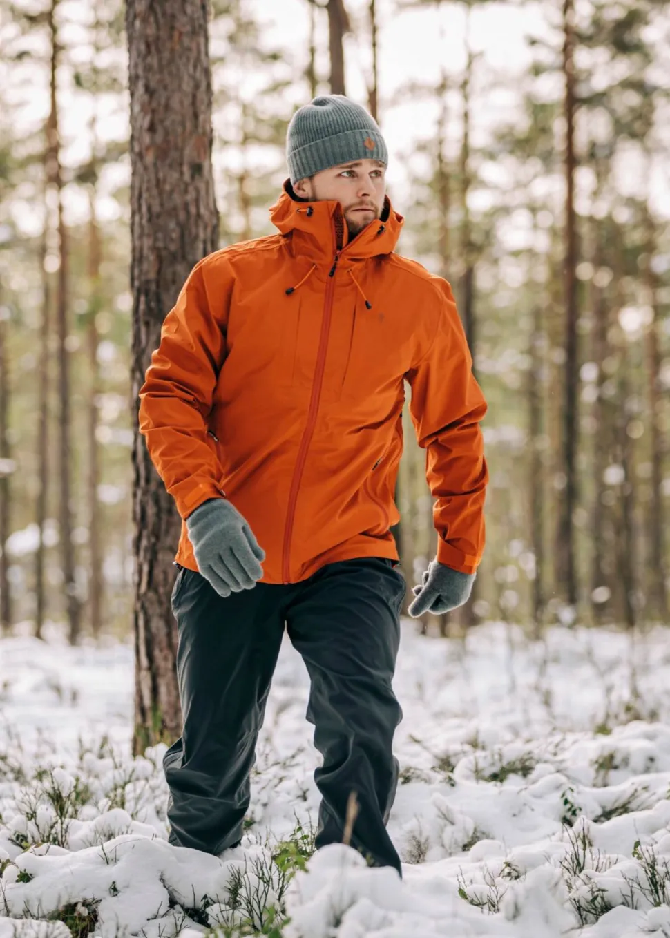 Pinewood Men's Abisko/Telluz 3L Jacket Burned Orange