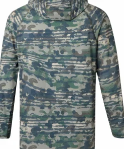 Pinewood Men's Air Vent Hoodie Green Camou