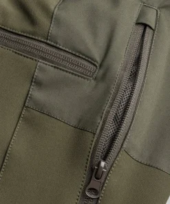 Pinewood Men's Brenton Trousers Dark Olive/Suede Brown