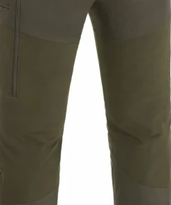 Pinewood Men's Brenton Trousers Dark Olive/Suede Brown