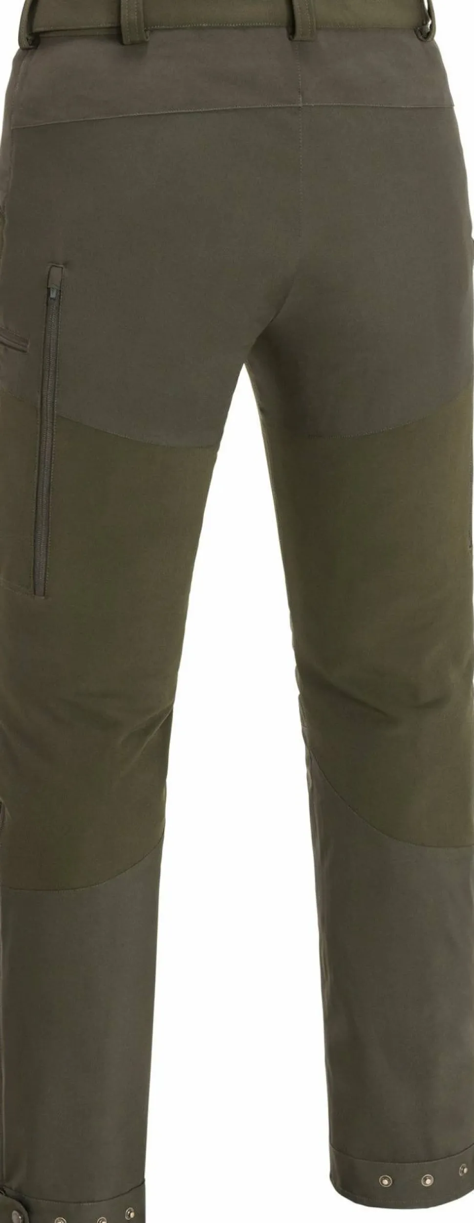 Pinewood Men's Brenton Trousers Dark Olive/Suede Brown