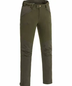 Pinewood Men's Brenton Trousers Dark Olive/Suede Brown