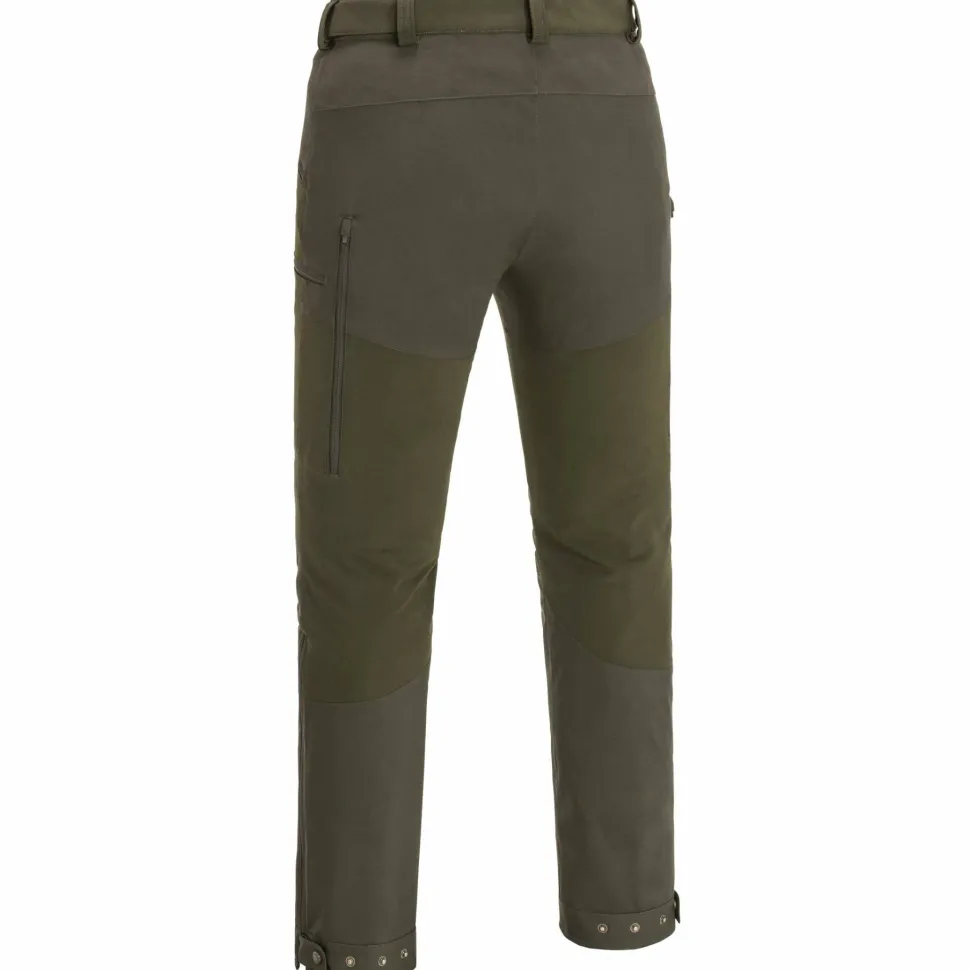 Pinewood Men's Brenton Trousers Dark Olive/Suede Brown