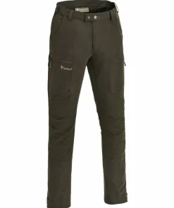 Pinewood Men's Caribou Hunting Trousers Suede Brown/Dark Olive
