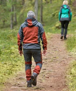 Pinewood Men's Caribou TC Trousers Terracotta/Grey