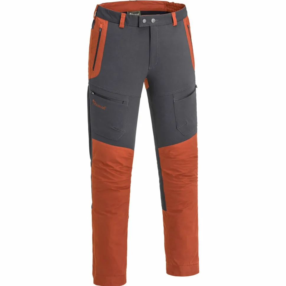 Pinewood Men's Finnveden Hybrid Trousers-D Dark Anthracite/Terracotta