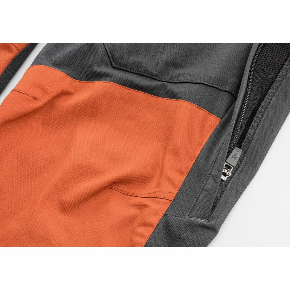 Pinewood Men's Finnveden Hybrid Trousers-D Dark Anthracite/Terracotta