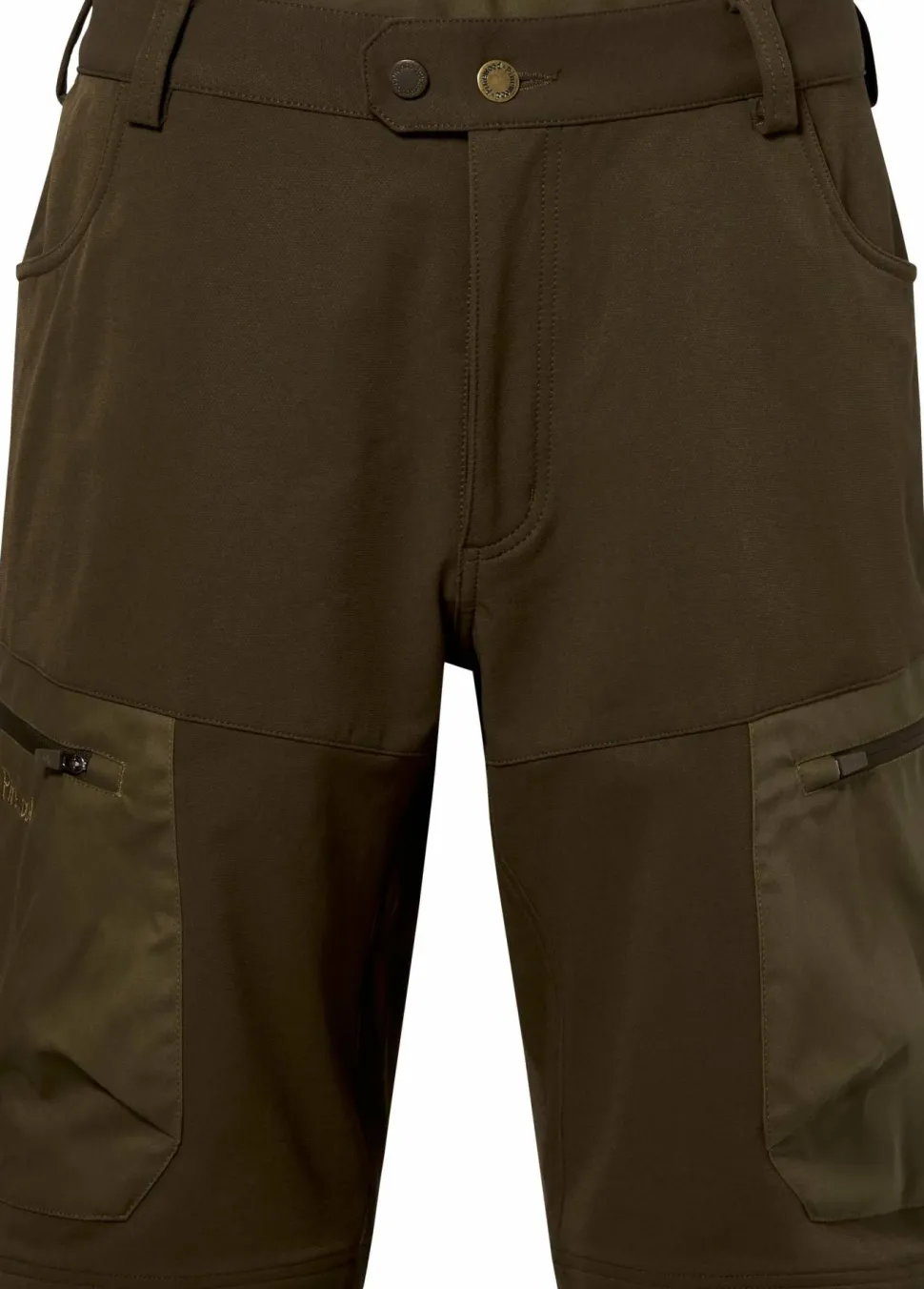 Pinewood Men's Finnveden Hybrid Shorts Dark Olive/H. Olive