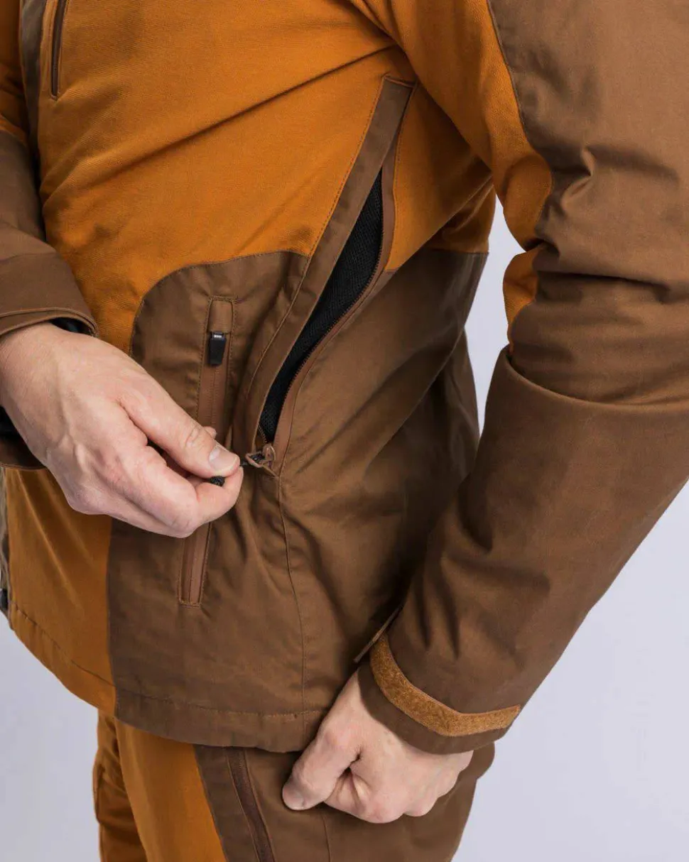 Pinewood Men's Finnveden Hybrid Extreme Jacket Fudge/Nougat
