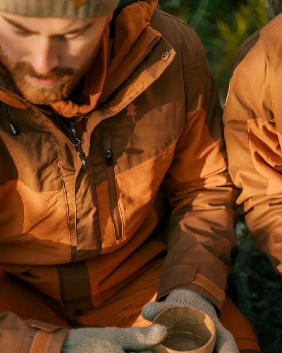 Pinewood Men's Finnveden Hybrid Extreme Jacket Fudge/Nougat