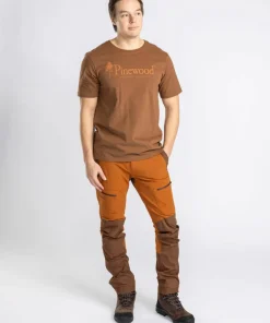 Pinewood Men's Finnveden Hybrid Extreme Trousers Fudge/Nougat