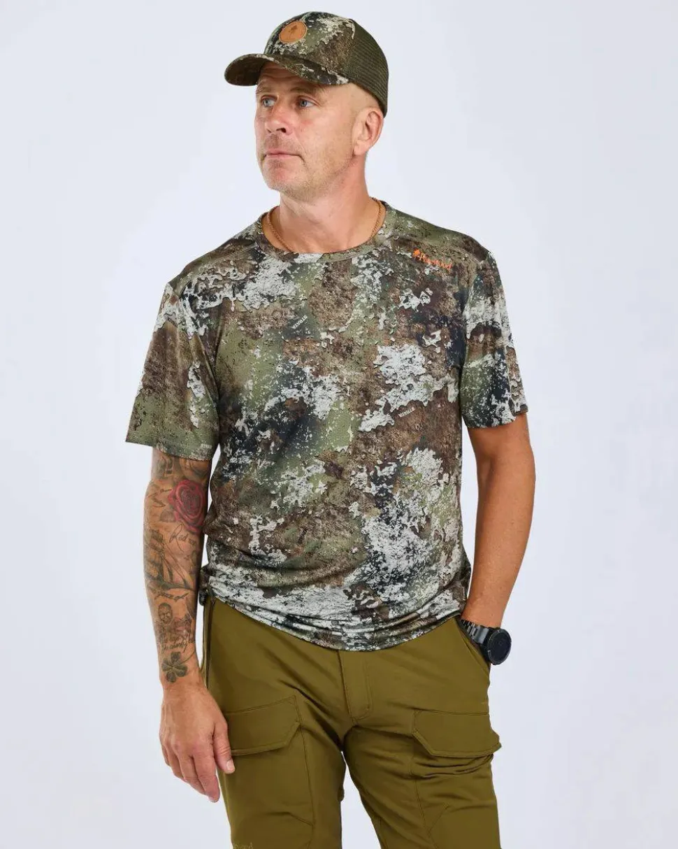 Pinewood Men's Furudal Camou T-Shirt Strata
