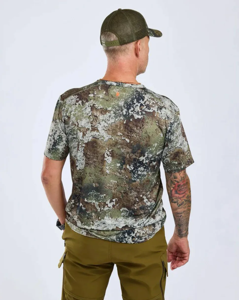 Pinewood Men's Furudal Camou T-Shirt Strata