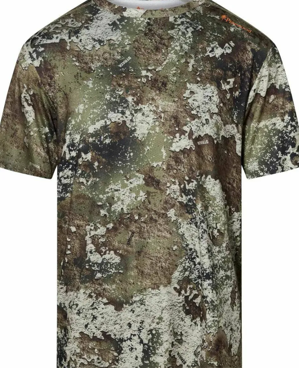 Pinewood Men's Furudal Camou T-Shirt Strata