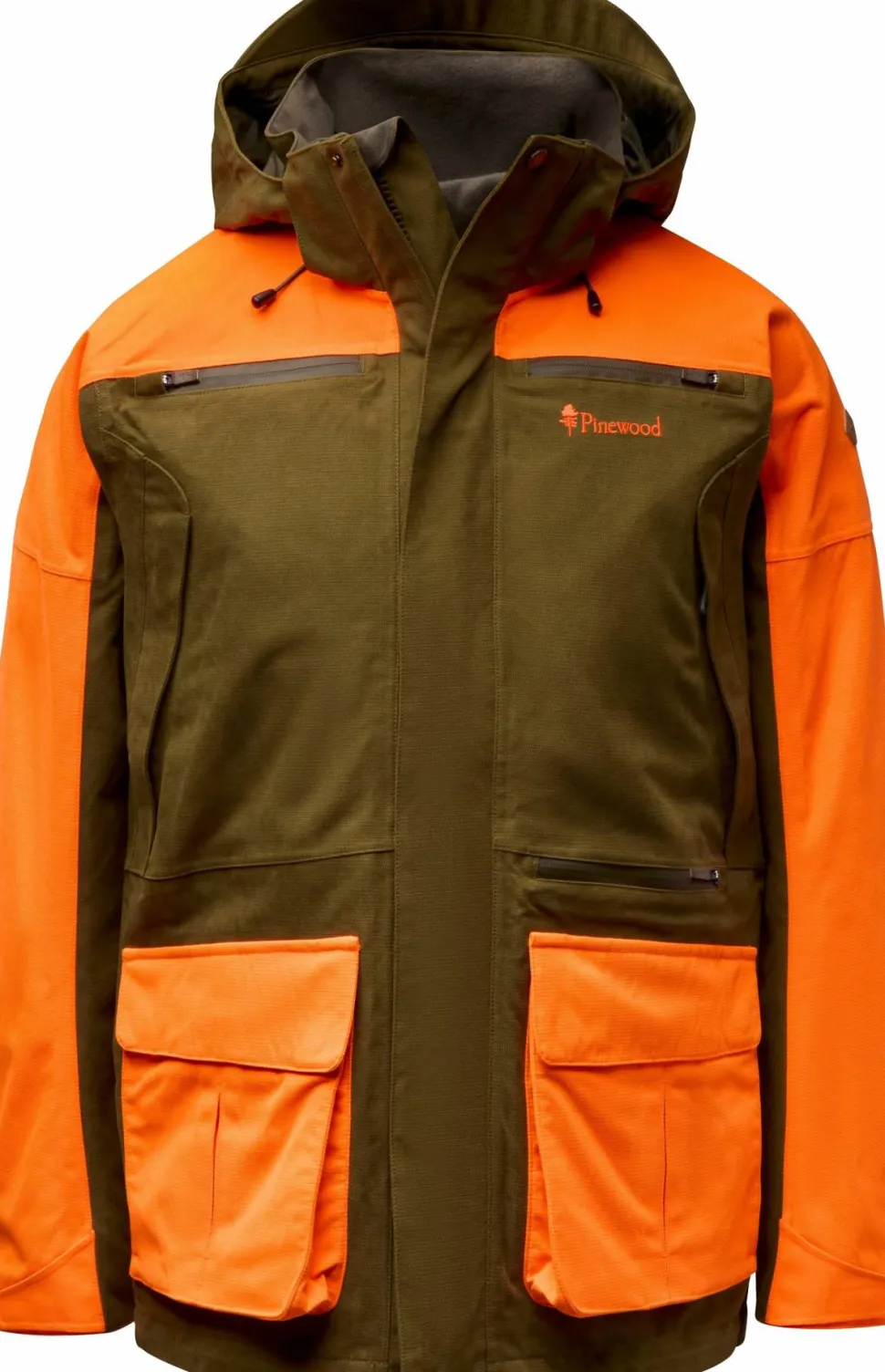 Pinewood Men's Furudal Expert Hunting 2L Jacket Olivegreen/orange