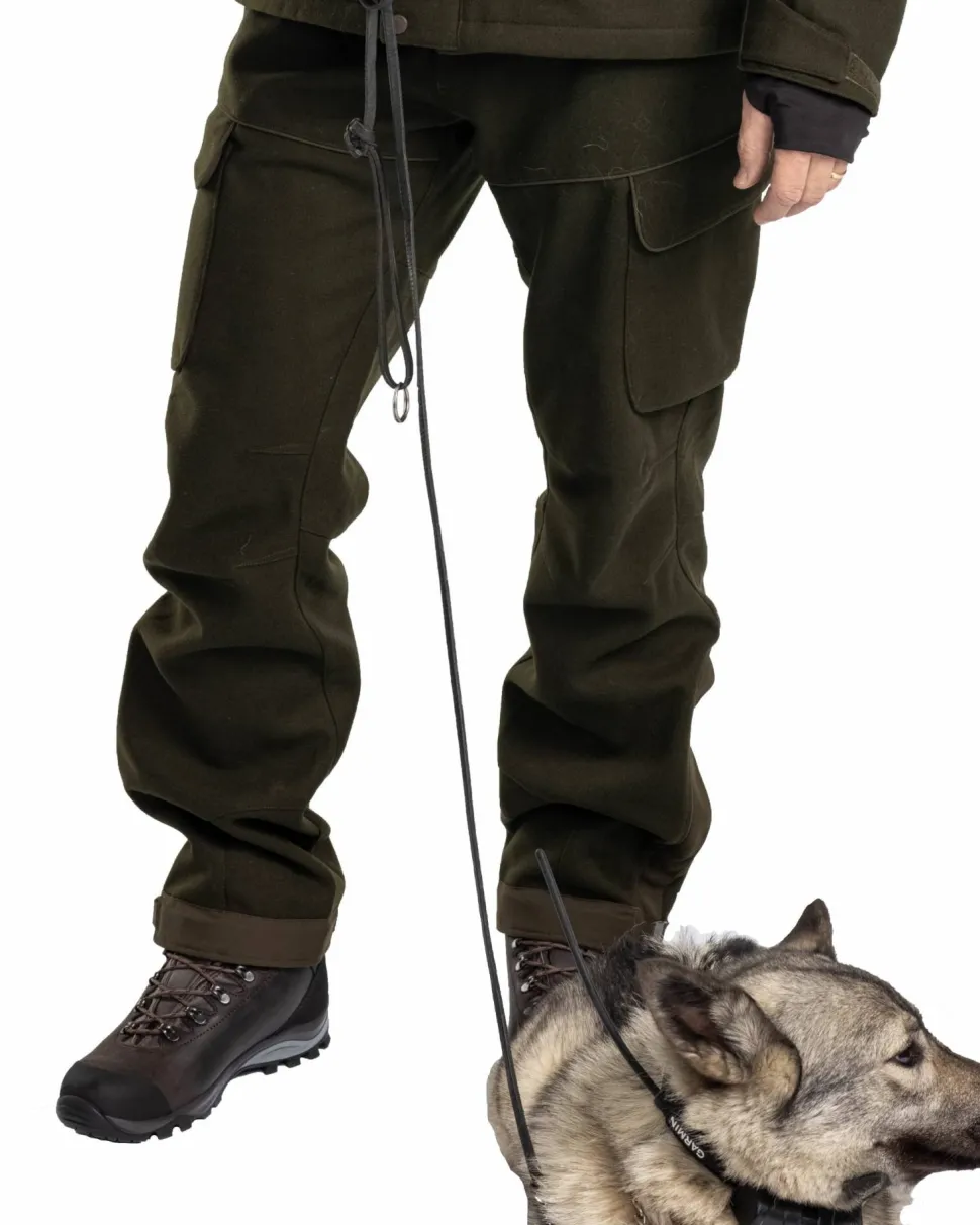 Pinewood Men's Furudal Hunters Wool Pants Moss Green
