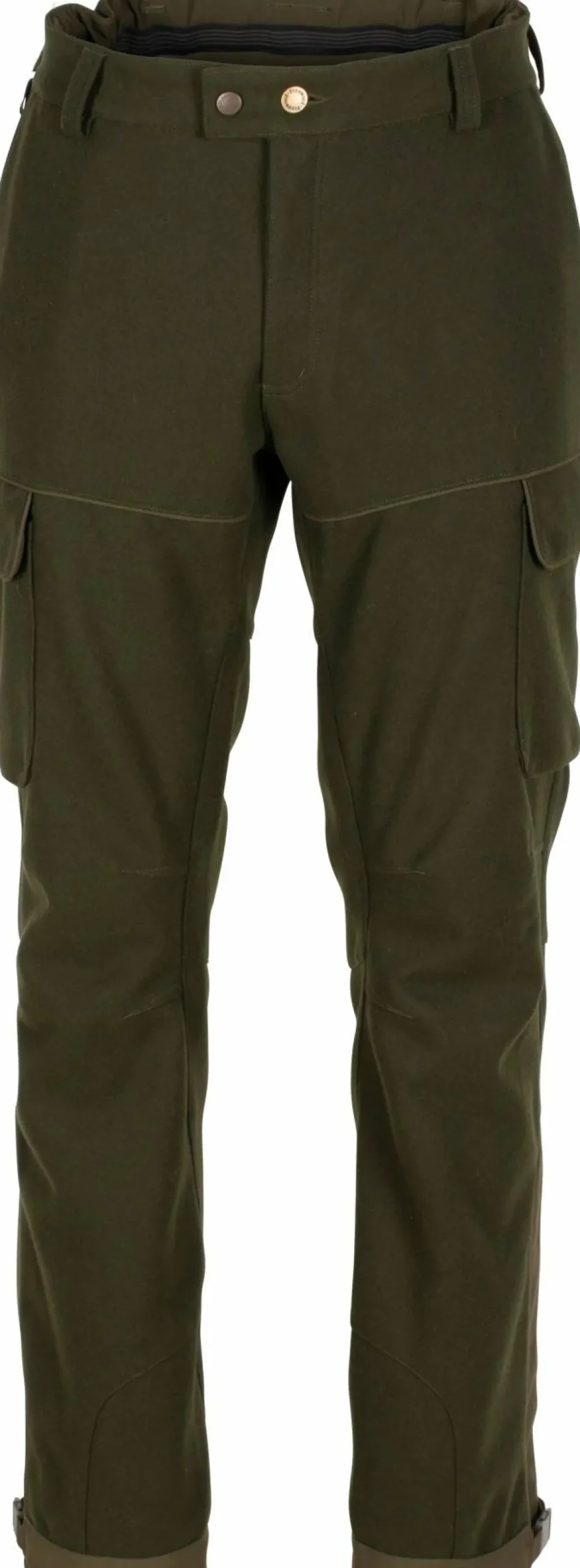 Pinewood Men's Furudal Hunters Wool Pants Moss Green