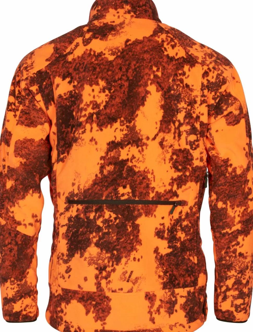 Pinewood Men's Furudal Reversible Camou Fleece Jacket Hunting Brown/Strata Blaze