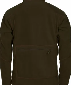 Pinewood Men's Furudal Reversible Camou Fleece Jacket Hunting Brown/Strata Blaze