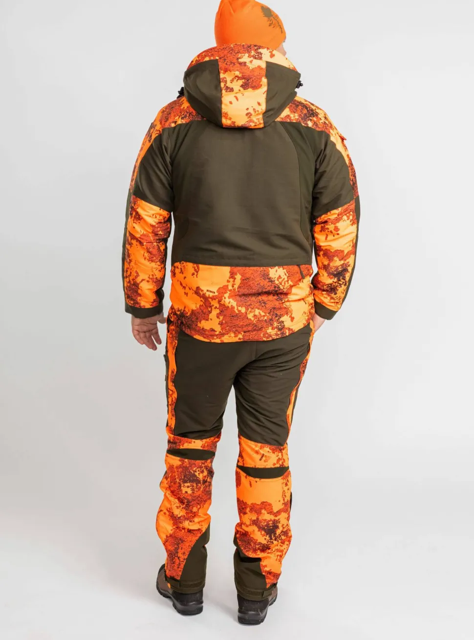 Pinewood Men's Hunter Pro Xtreme 2.0 Camou Trousers-C Mossgreen/Strata Blaze