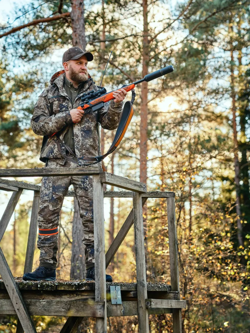Pinewood Men's Hunter Pro Xtreme 2.0 Camou Trousers-C Strata