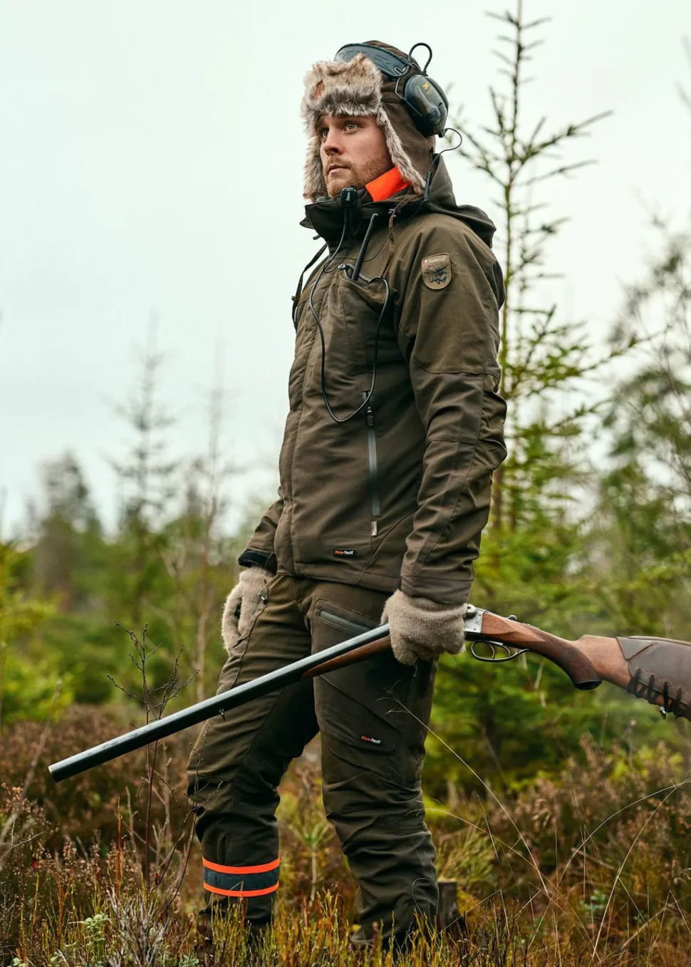 Pinewood Men's Hunter Pro Xtreme 2.0 Trousers-C Moss Green