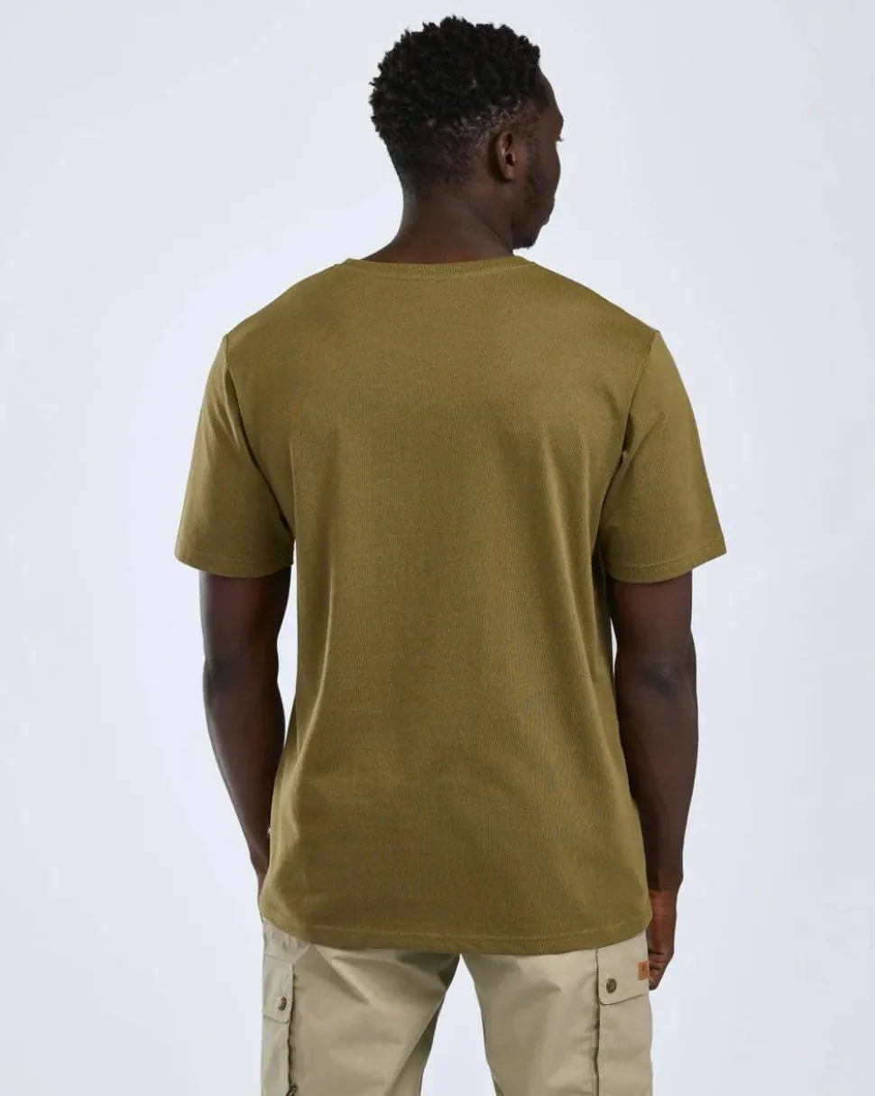 Pinewood Men's Hunting T-Shirt Olive Melange