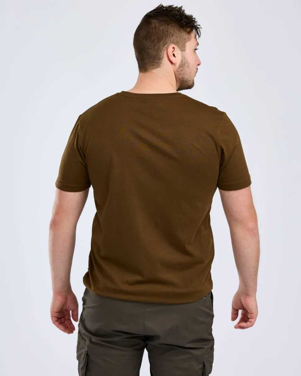 Pinewood Men's Moose T-Shirt H.Brown