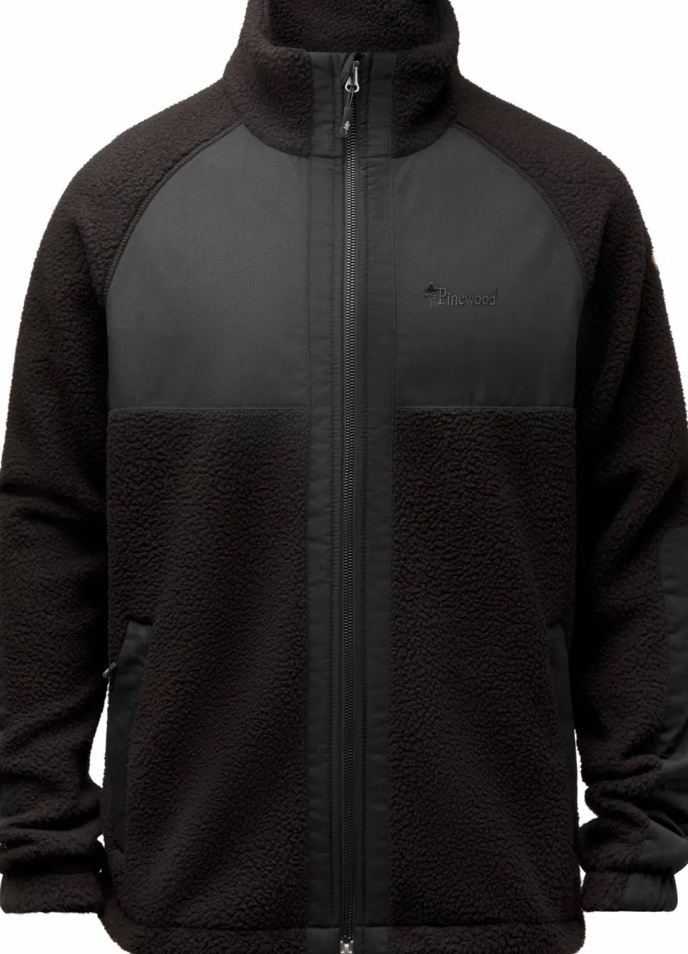 Pinewood Men's Pile Fleece Jacket Black