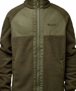 Pinewood Men's Pile Fleece Jacket Moss Green